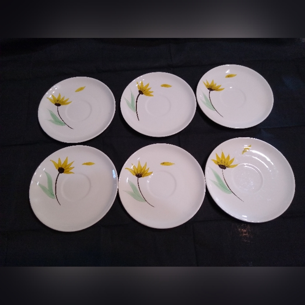 Vintage Bread/Desert Plates